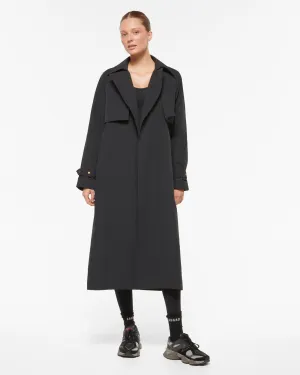 BROADWAY TRENCH COAT BLACK