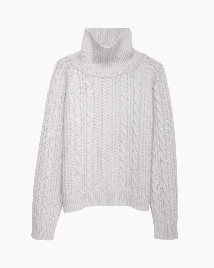 Cable Knit Ski Pullover