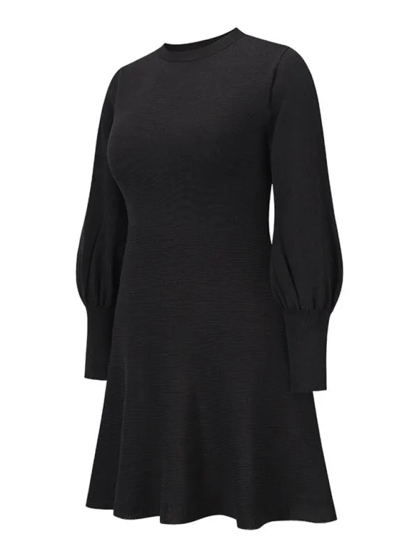 Chic Women's Sweater Dress for Effortless Autumn-Winter Style