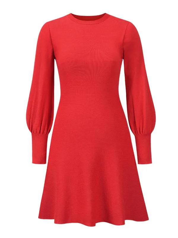 Chic Women's Sweater Dress for Effortless Autumn-Winter Style