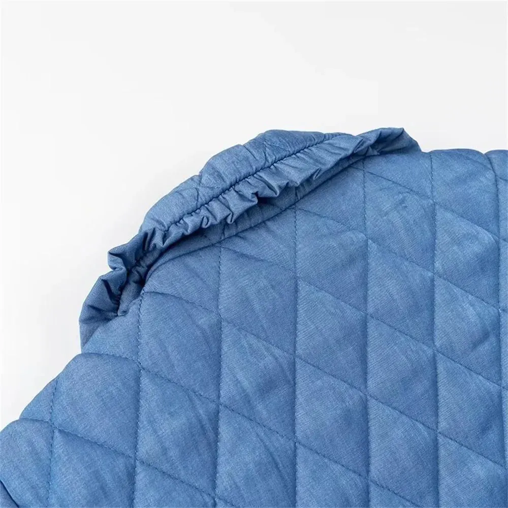 Classic Diamond Quilted Jacket for Women