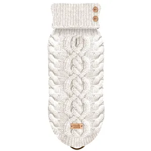 donovan cable knit sweater - cream (includes frenchie sizes)