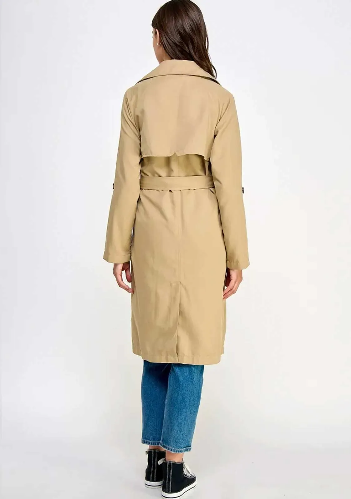 Double Breasted Trench Coat