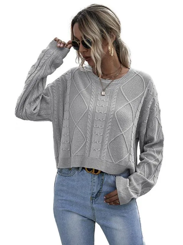 Effortless Chic: Cozy Loose Knit Sweater for Everyday Elegance