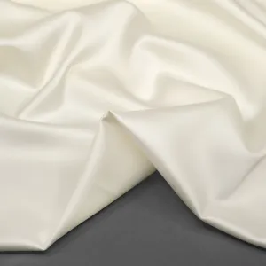 Elegant Stretch Poly Satin - Ivory