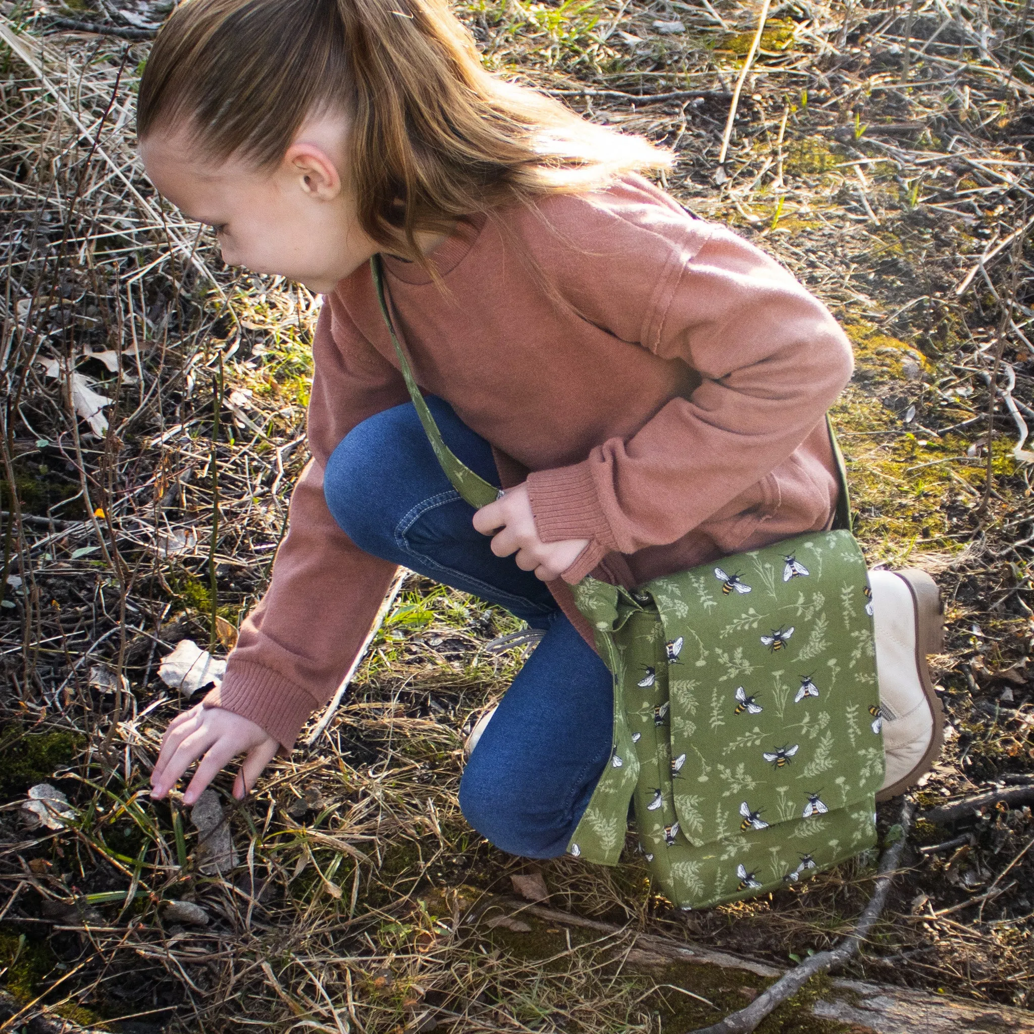 Foraging Satchel ~ Digital Pattern   Video Class