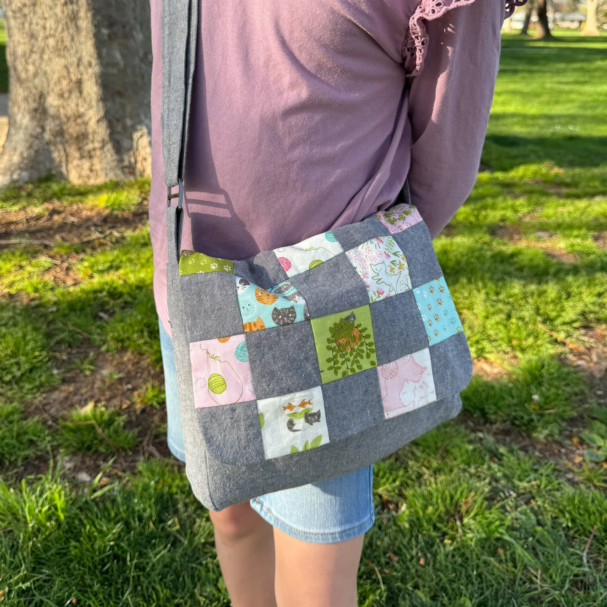 Foraging Satchel ~ Digital Pattern   Video Class