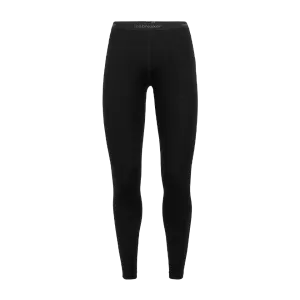 Icebreaker Women's Merino 260 Tech Thermal Leggings Black