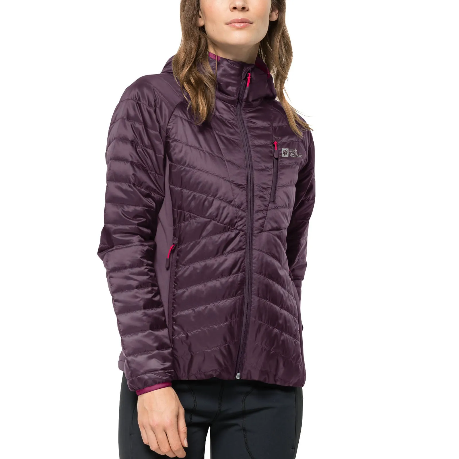 Jack Wolfskin Womens Routeburn Pro Insulated Hooded Jacket