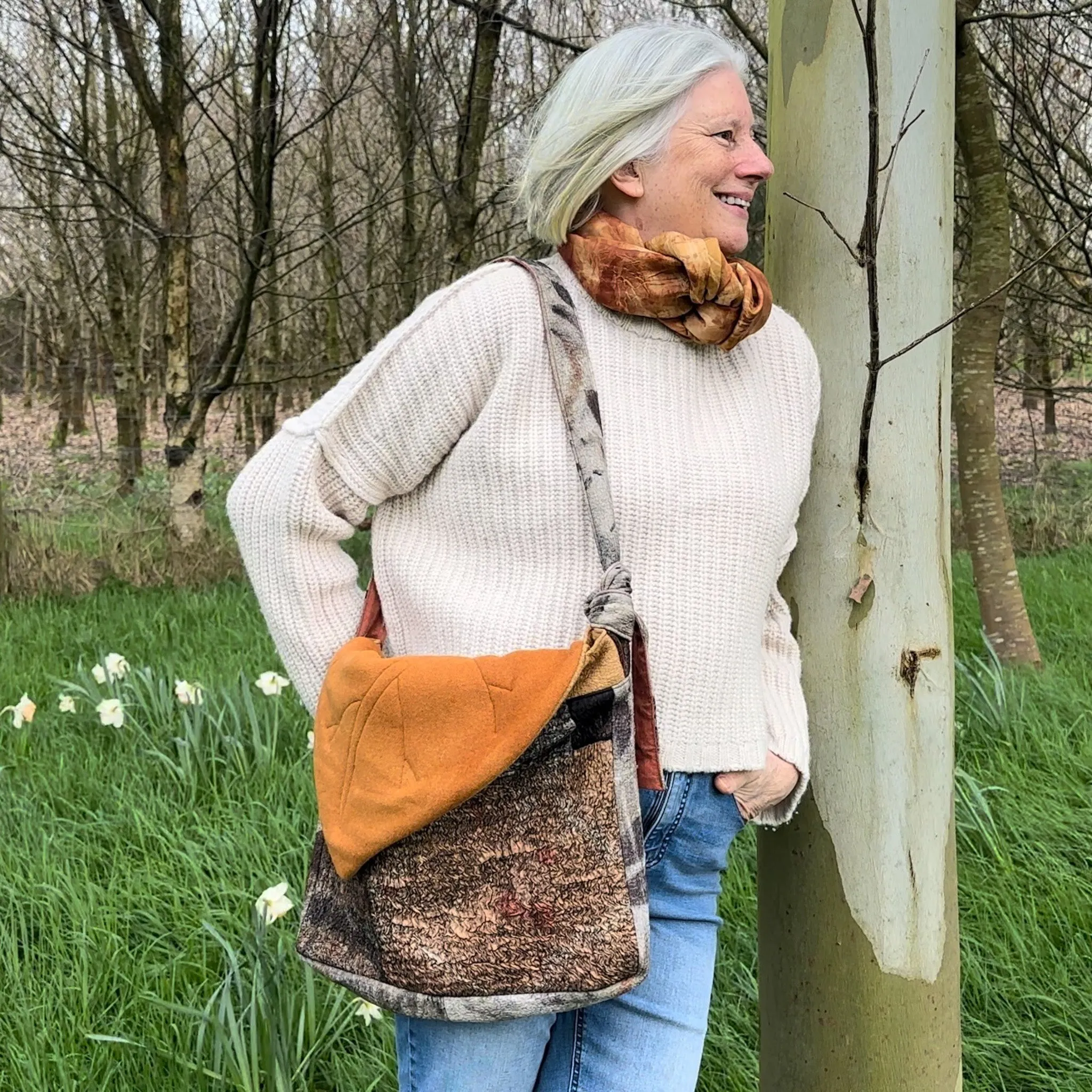 Leaf Satchel ~ Digital Pattern   Video Class