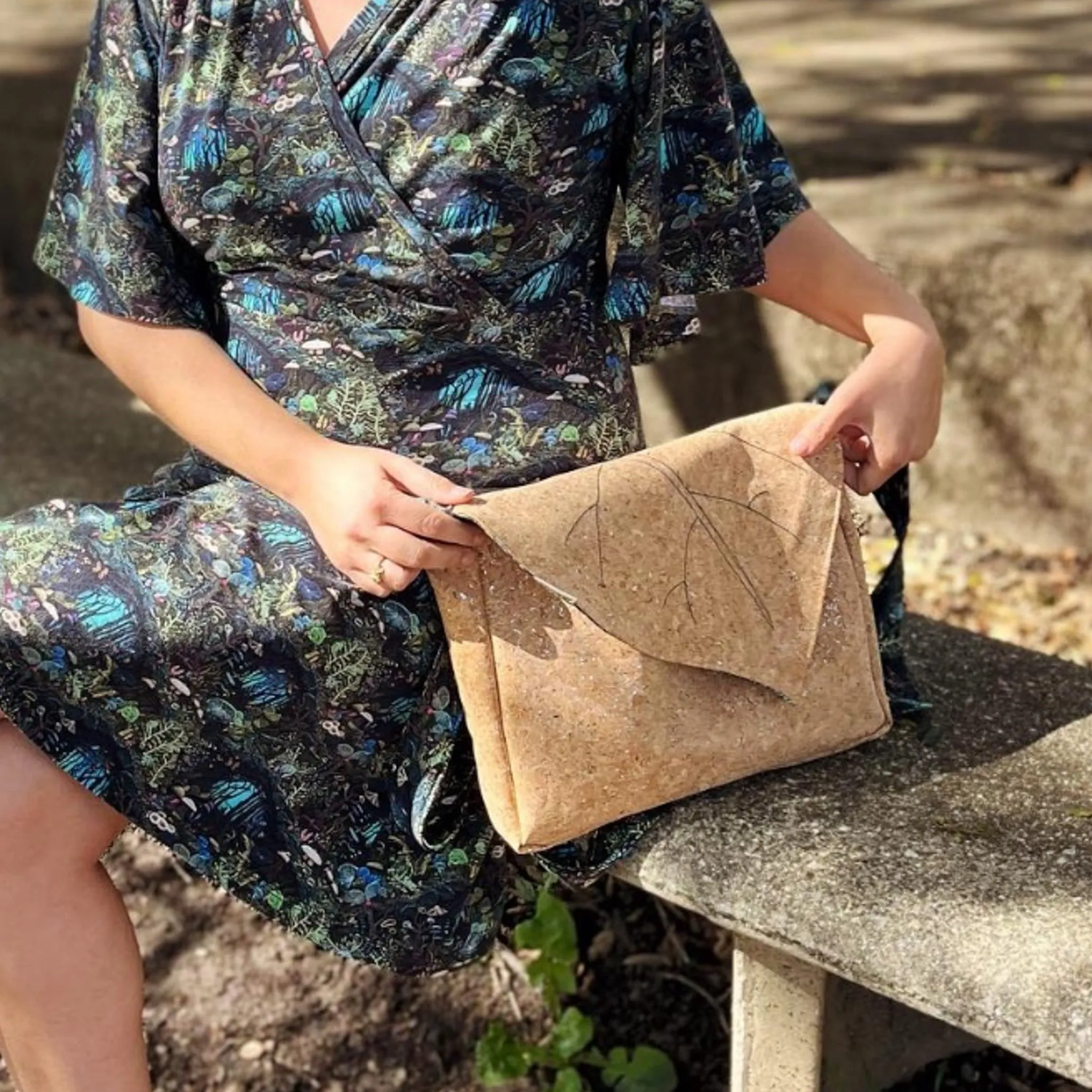 Leaf Satchel ~ Digital Pattern   Video Class