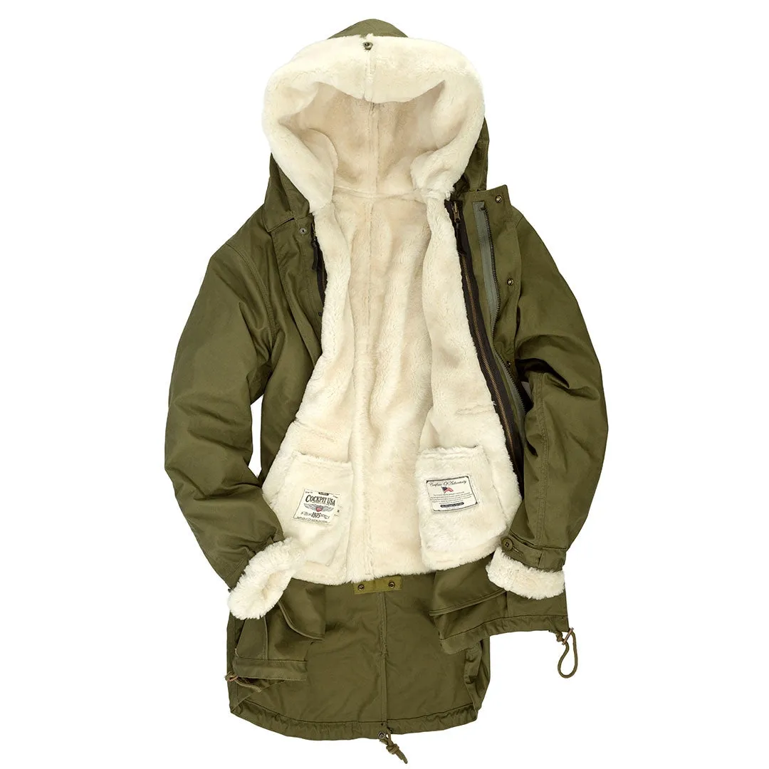 M51 DMZ Fishtail Parka w. Shearling Liner Included Z26X029