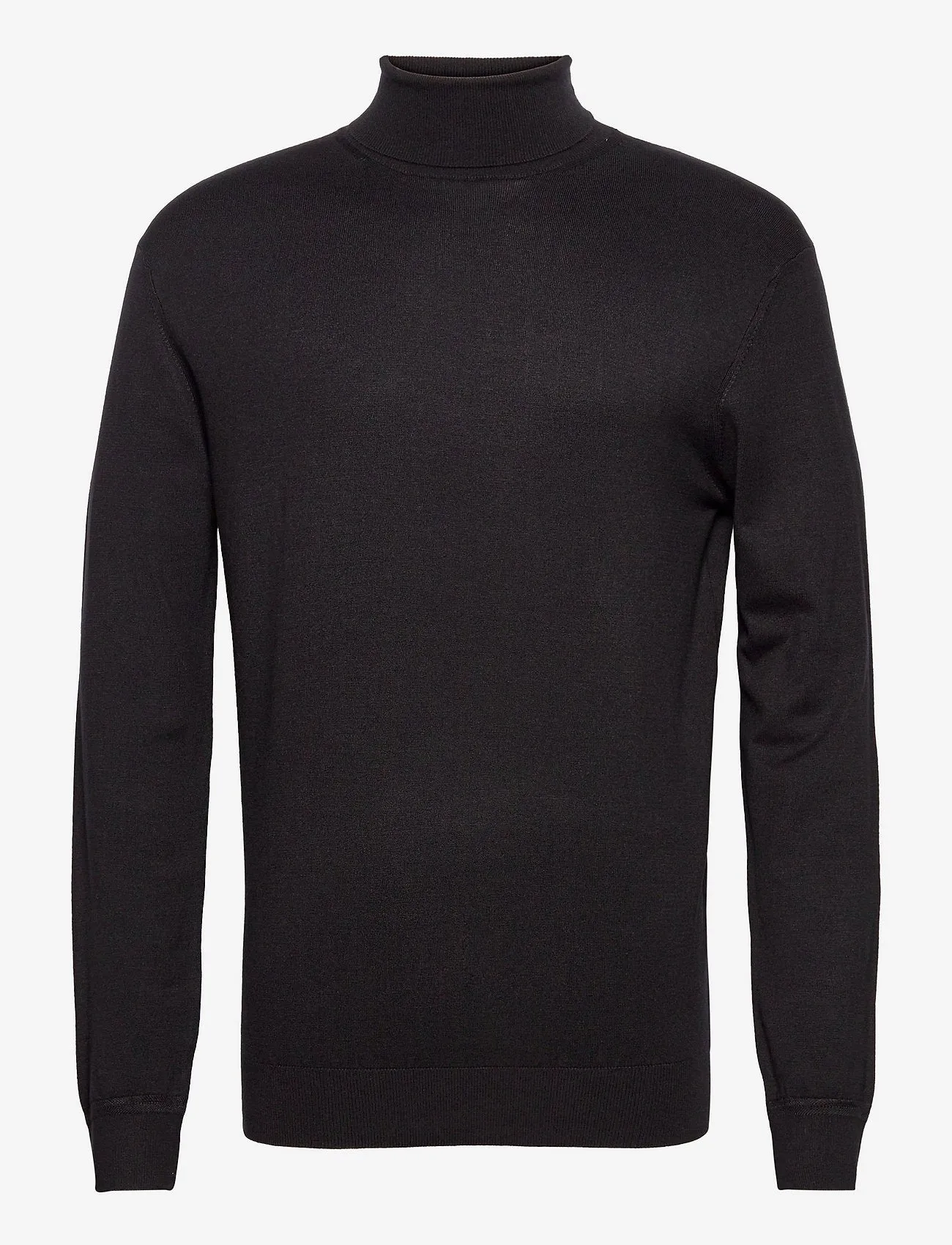 Melange Turtleneck (Black)