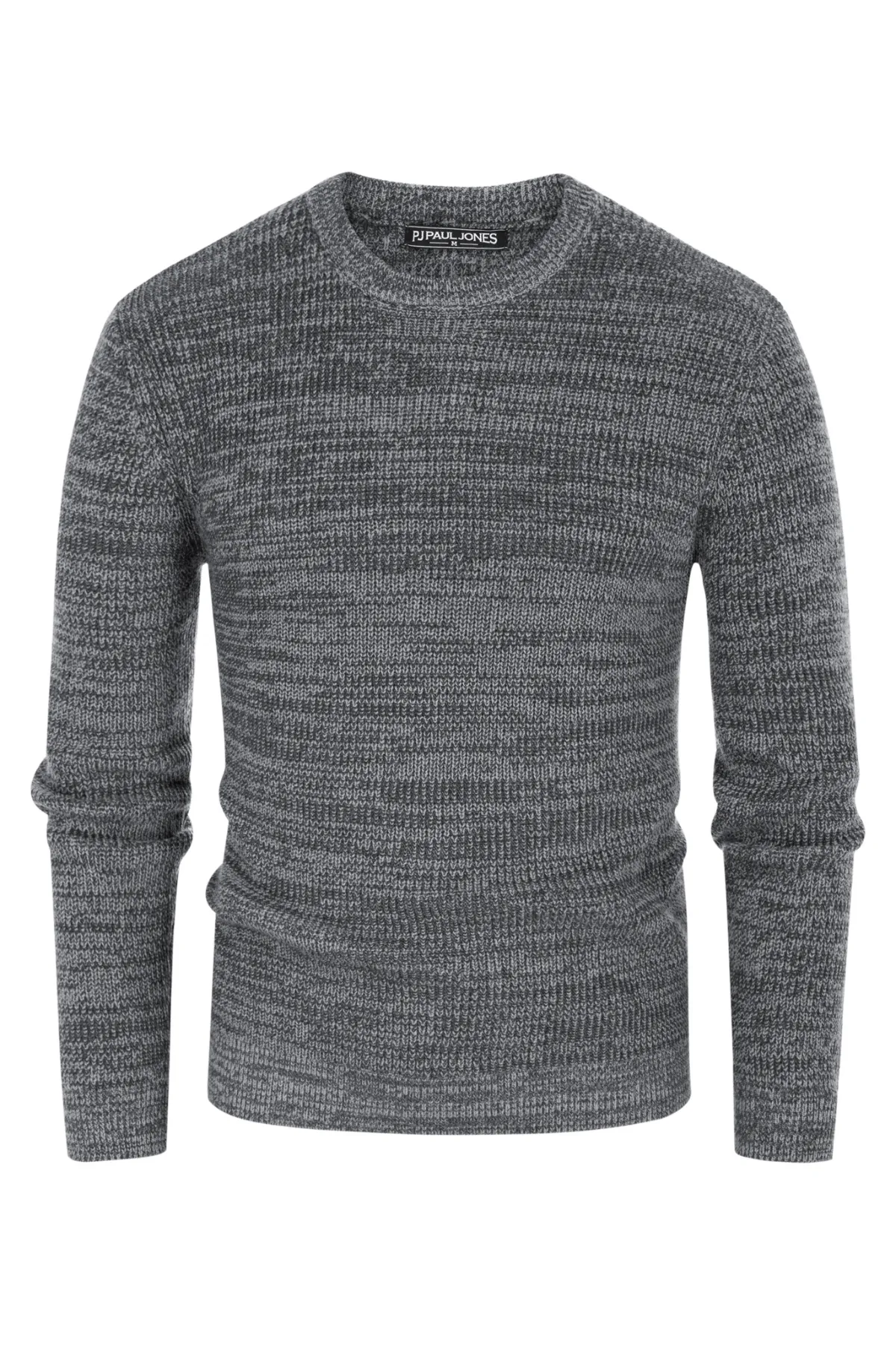 Men's Crewneck Sweater Long Sleeve Vintage Knitted Pullover