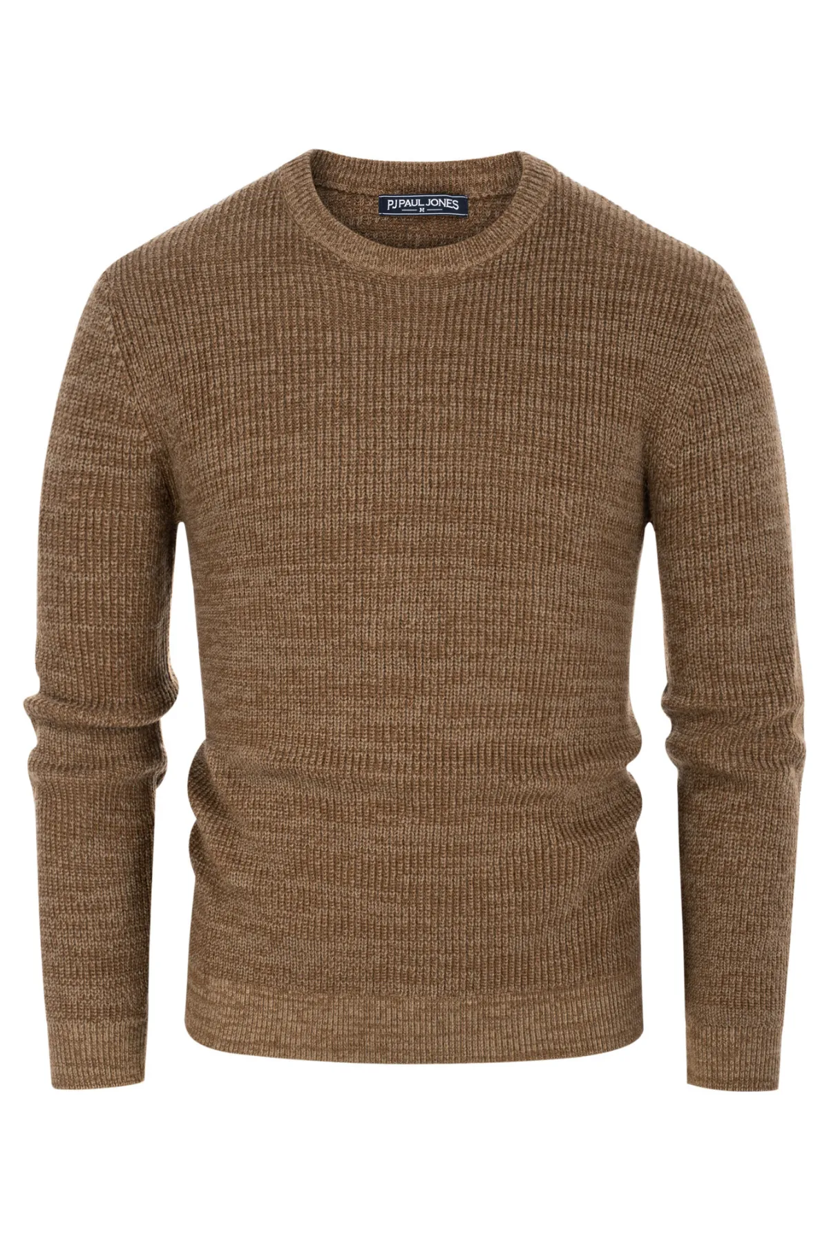 Men's Crewneck Sweater Long Sleeve Vintage Knitted Pullover