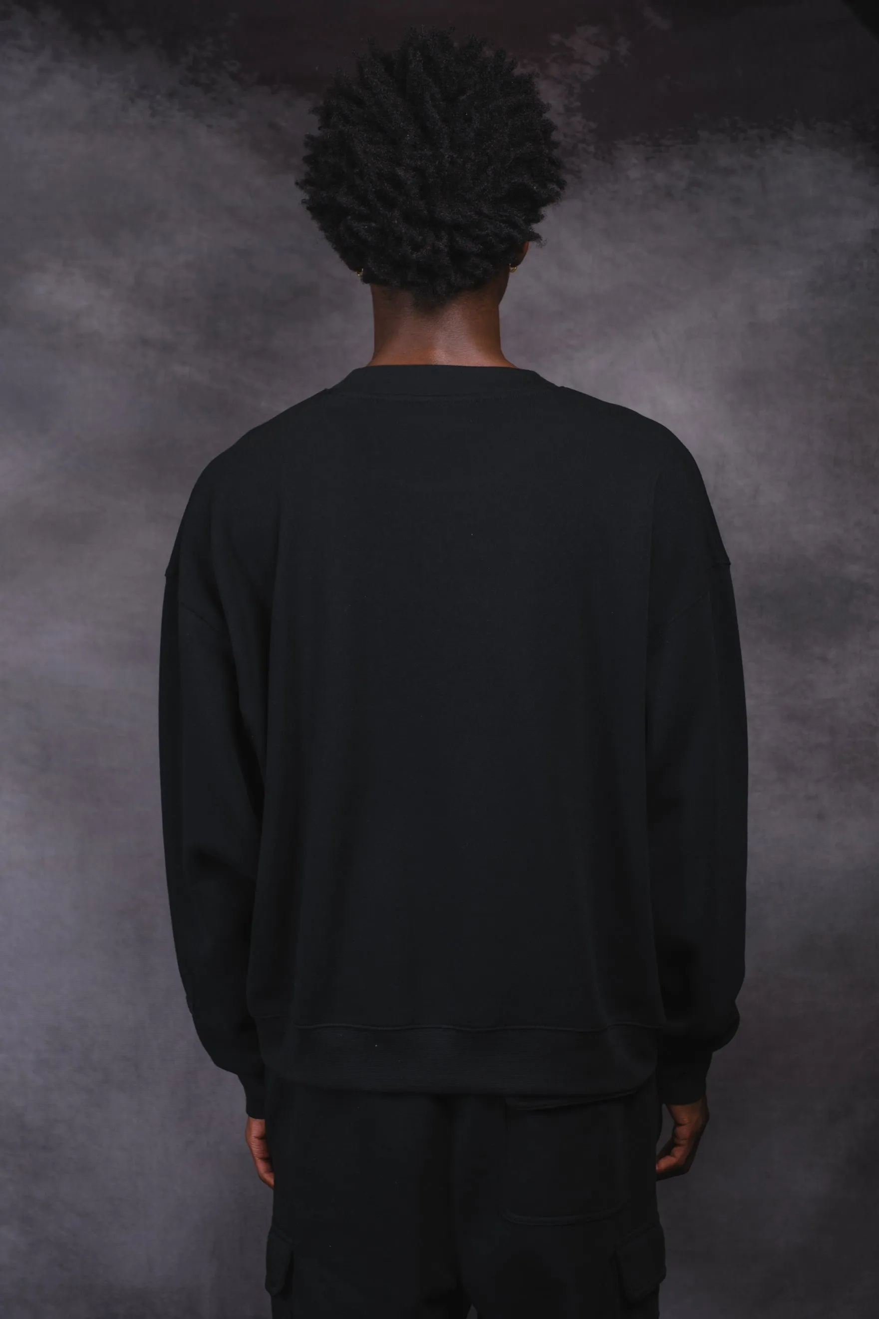 Originals Tonal Embroidered Fleece Crew Neck Sweatshirt