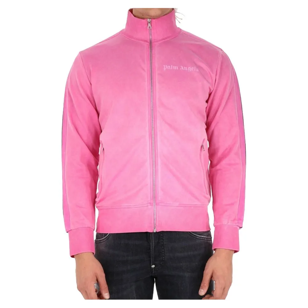 Palm Angels Elegant Pink Nylon Turtleneck Jacket