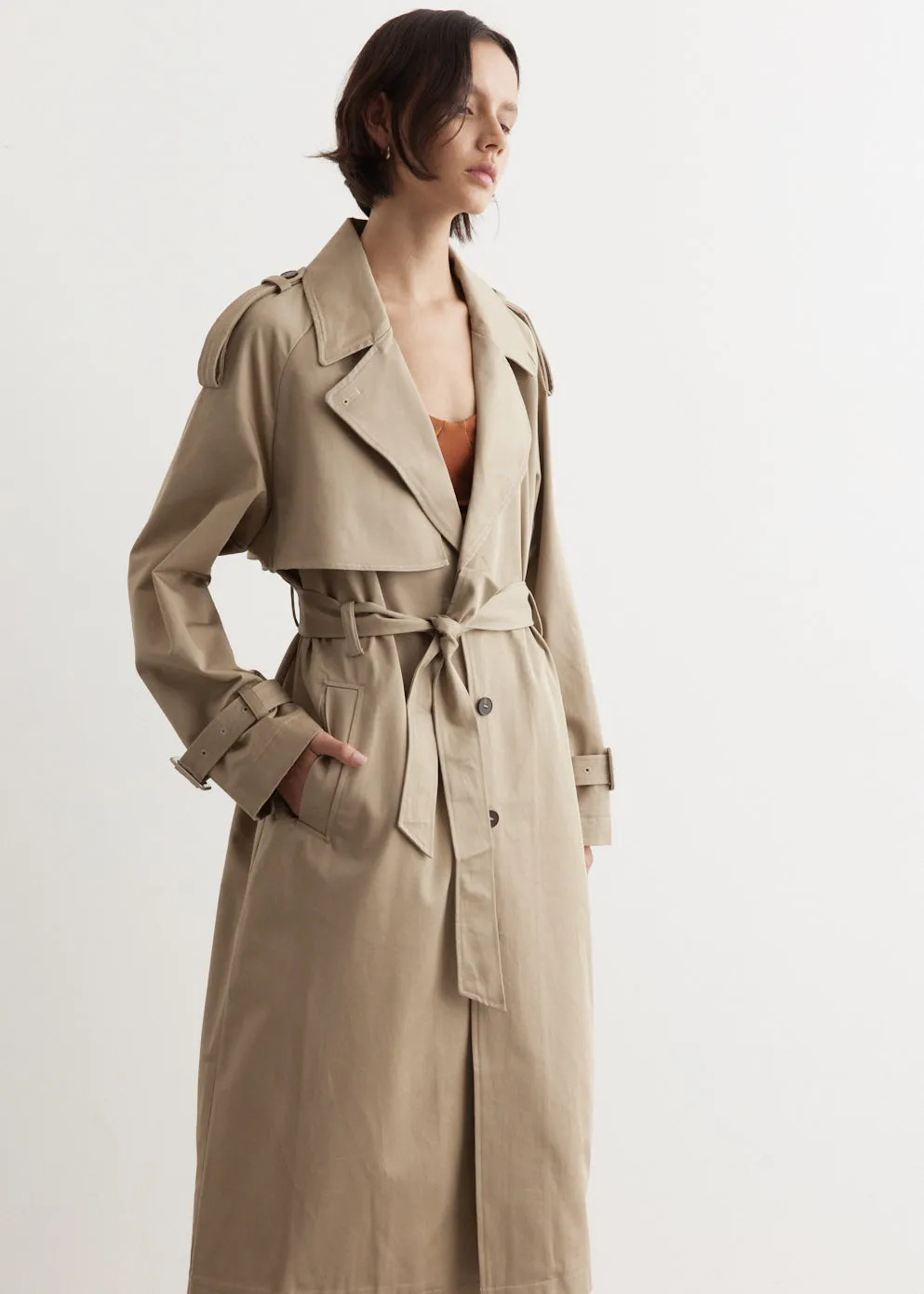 Poppy Trench Coat