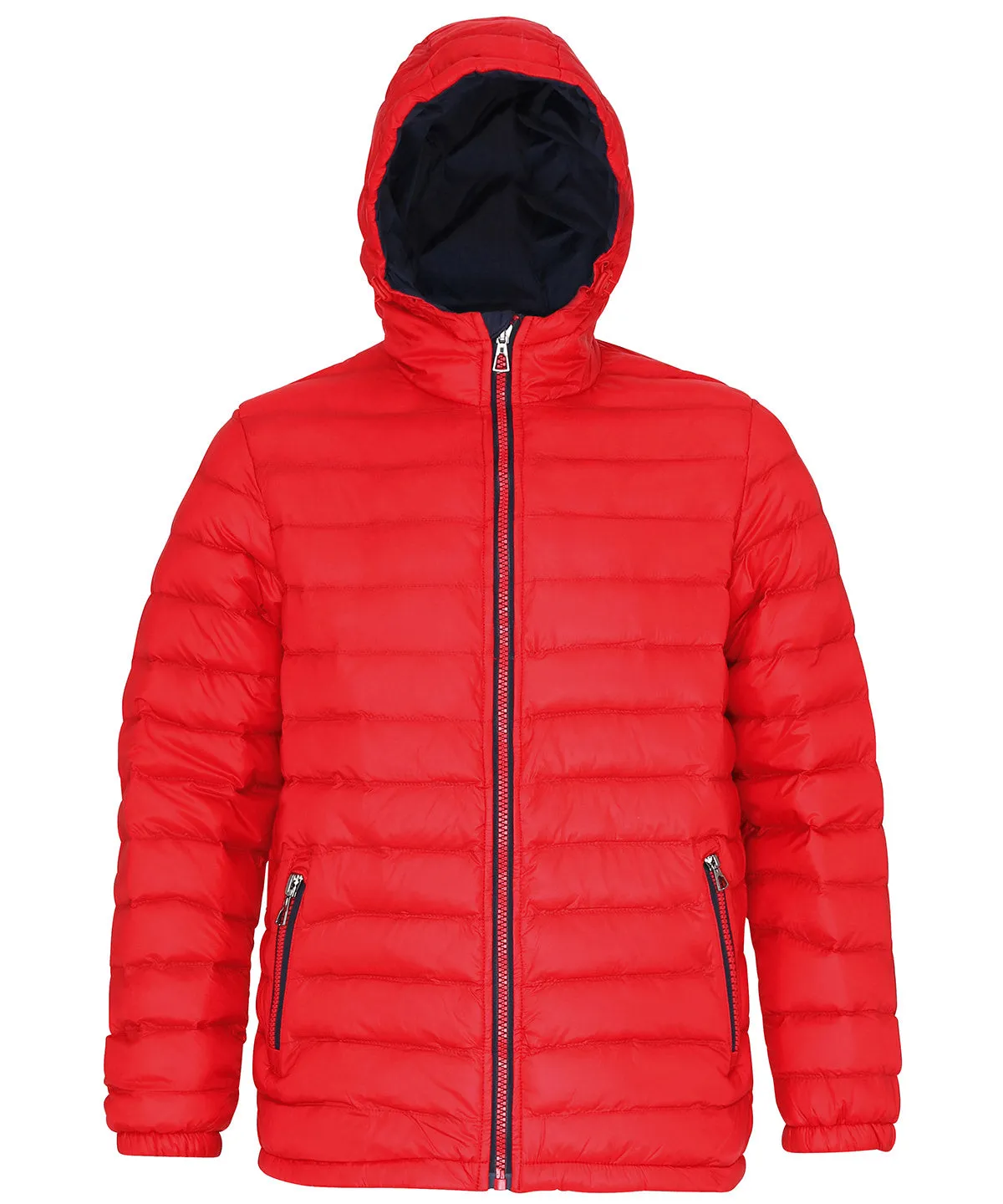 Red/Navy - Padded jacket