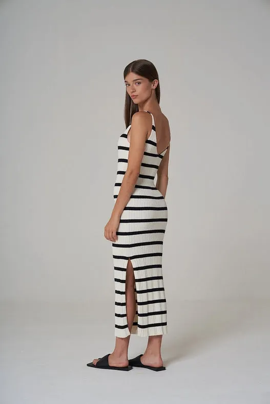 Sabba Knitted Dress Stripe