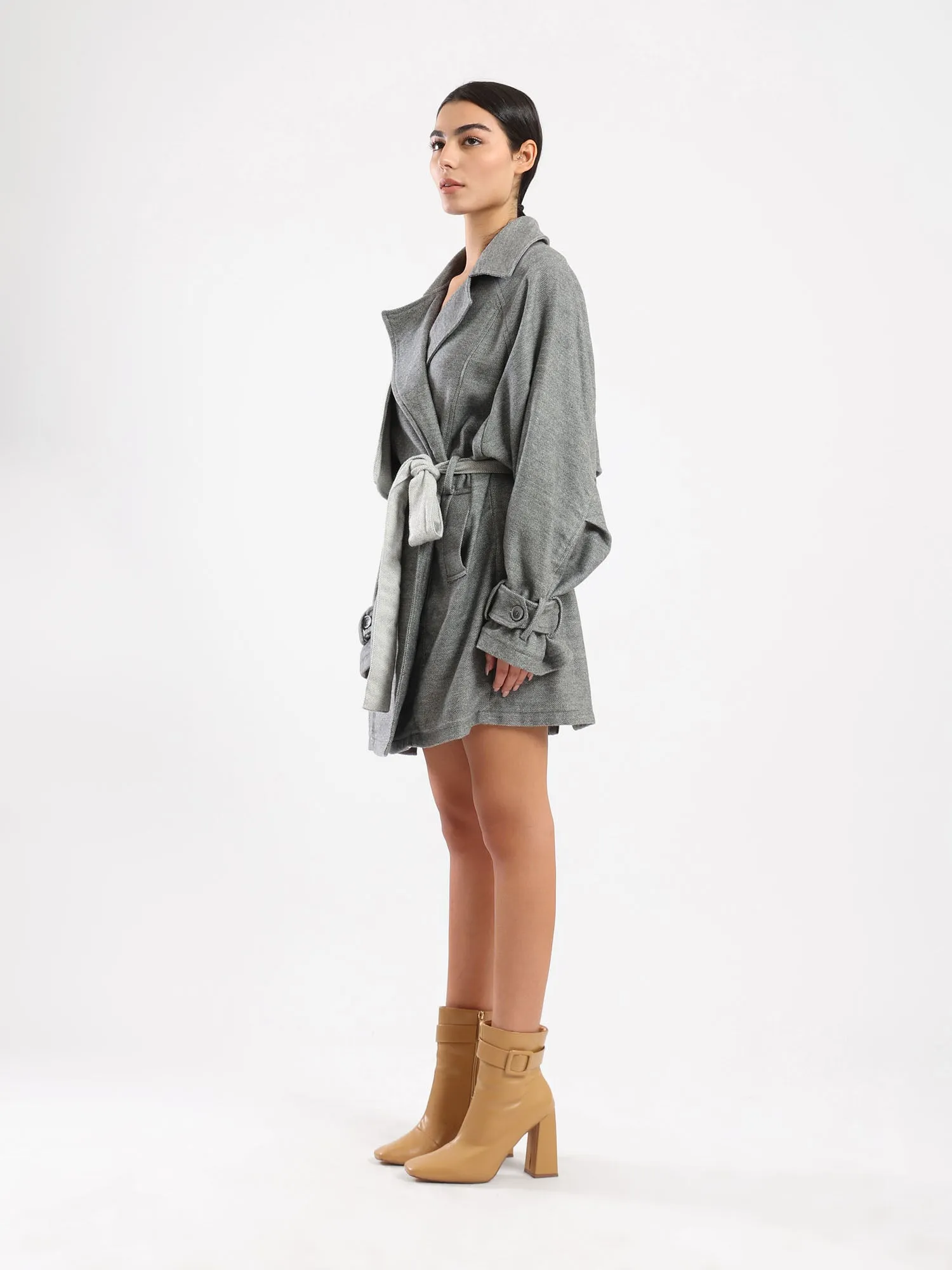 The 2 Tones Sophia Trench Coat - Kei Dress