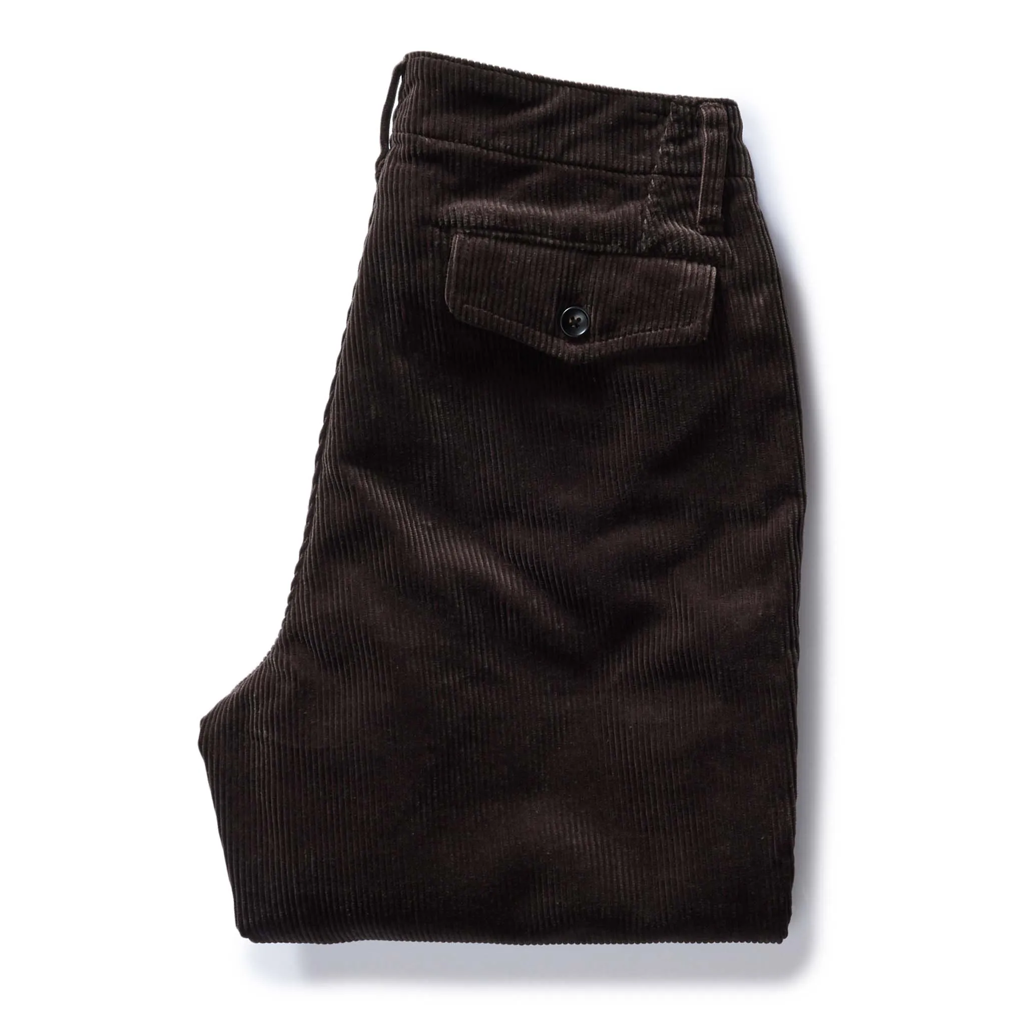 The Carnegie Pant in Peat Soil Corduroy