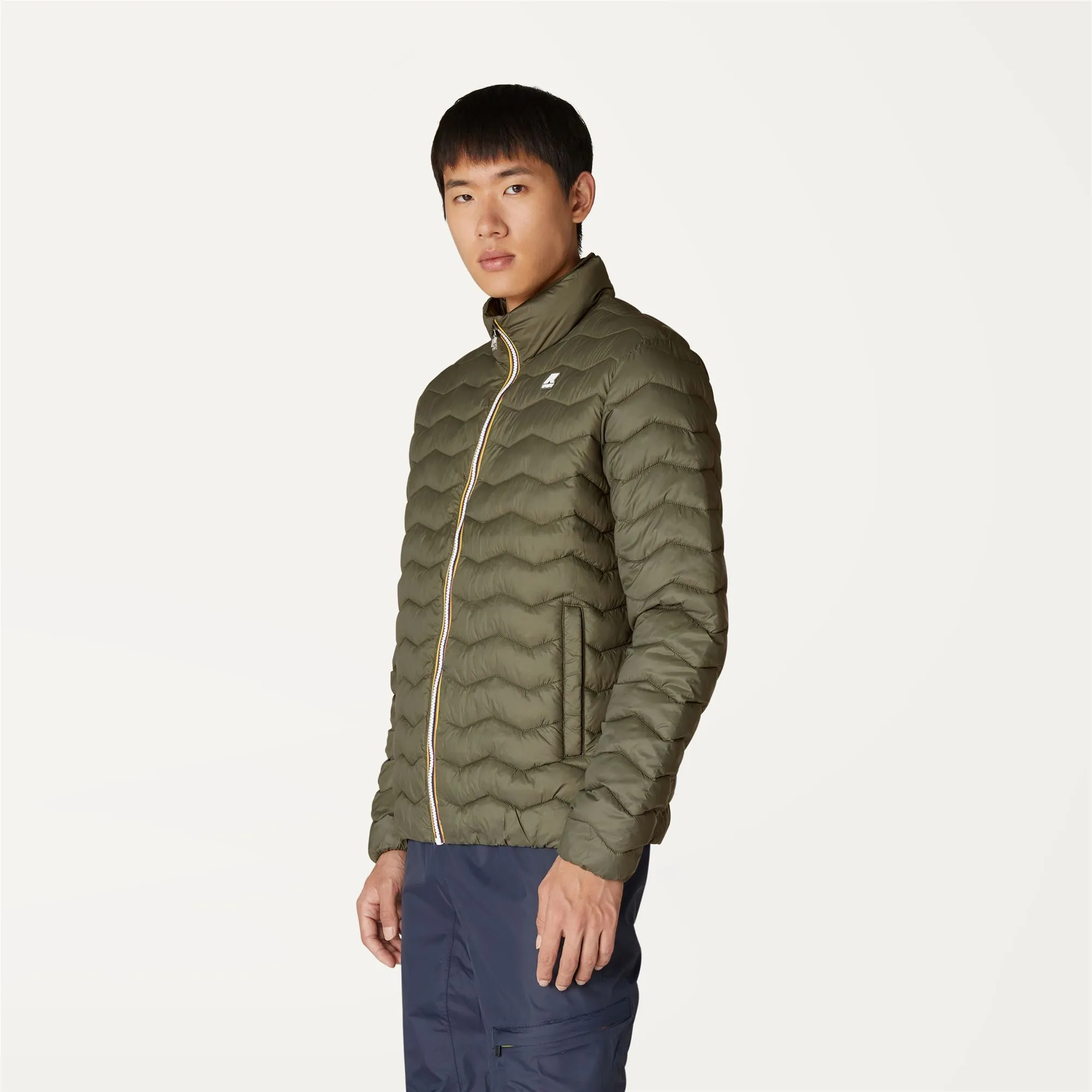 VALENTINE QUILTED WARM - Jackets - Short - MAN - GREEN BLACKISH