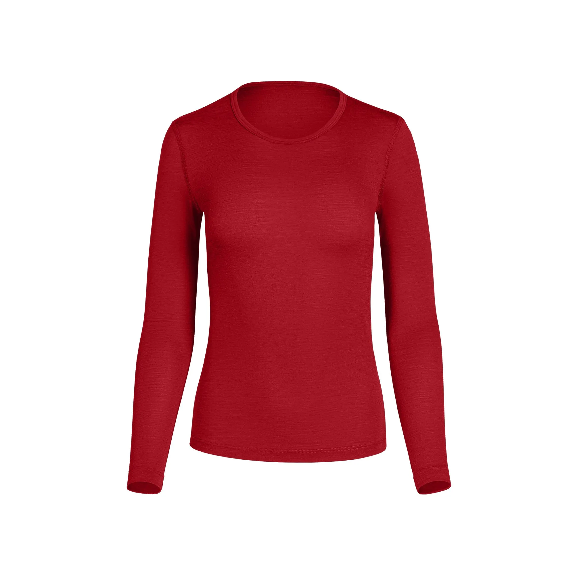 Women's 160 Thermal Long Sleeve Crew Royal Cherry