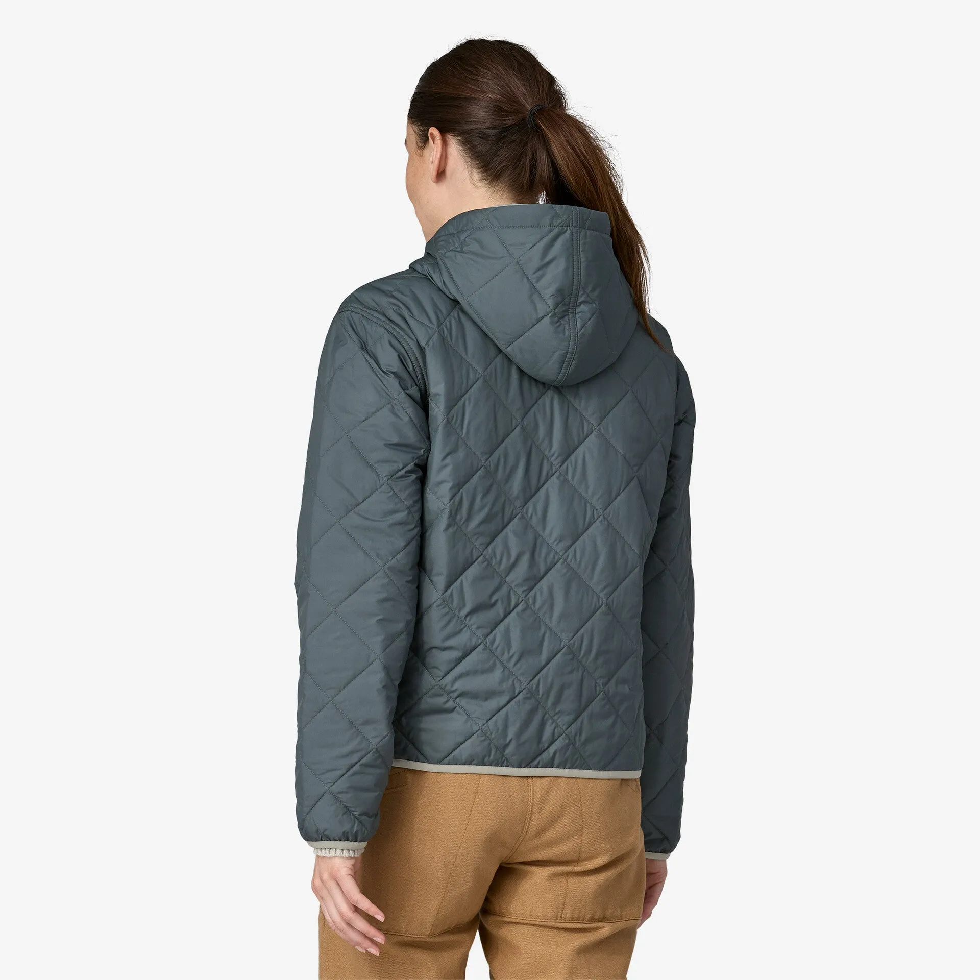 Women's Diamond Quilted Bomber Hoody (Past Season)